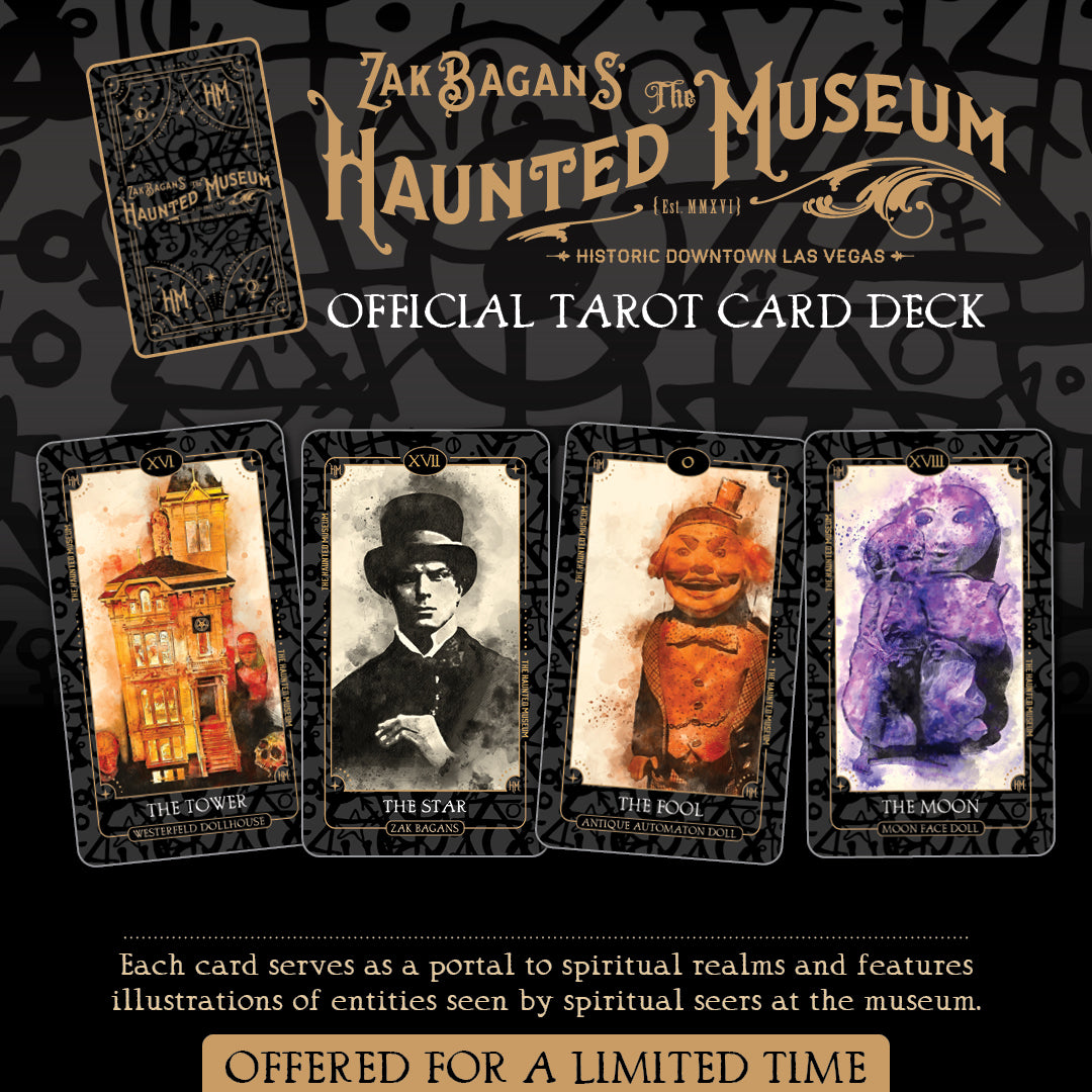【美品・正規品】The Hidden Message Tarot Deck The Haunted Museum Official Tarot Card Deck
