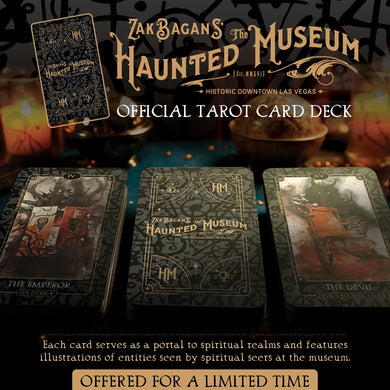 The Haunted Museum Official Tarot Card Deck (Autographed by Zak Bagans)