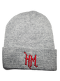 HM Black and Gray Knit Beanie