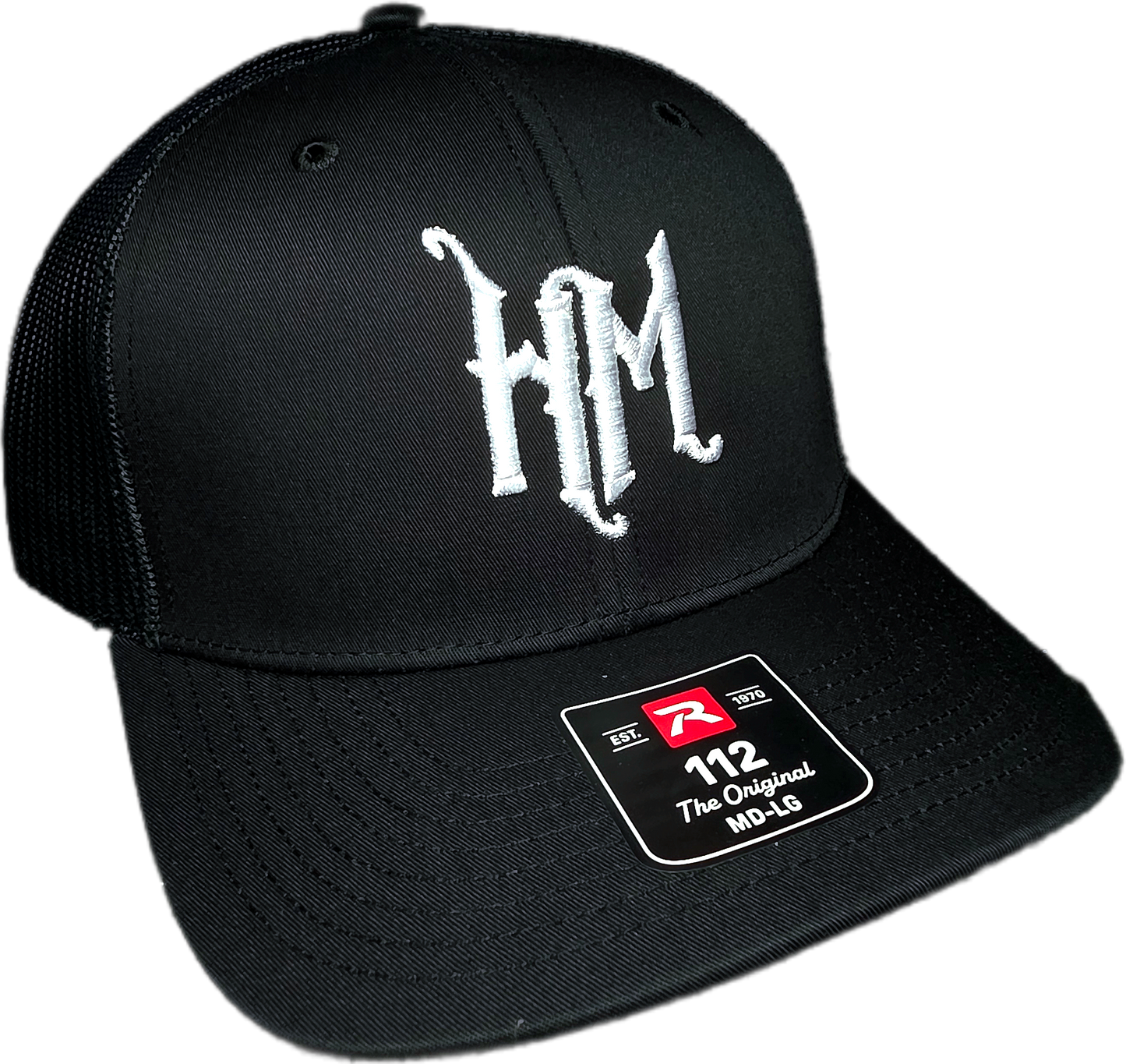 Black "HM" baseball cap