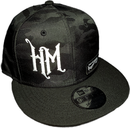 Camo "HM" hat with Hanuted Museum patch