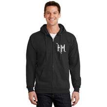 HM Zippered Hooded Sweatshirt - Unisex